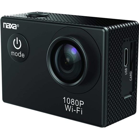 Naxa NDC-407 Waterproof FHD Action Camera 2'' TFT LCD Screen Full HD 1080p NEW - Picture 4 of 6